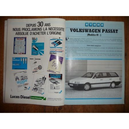 Passat 89 Revue Technique Volkswagen