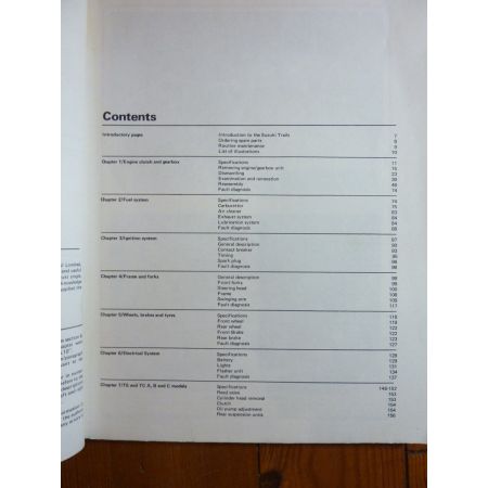 Trails Revue Technique Haynes Suzuki