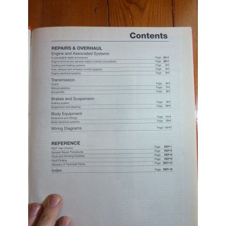 Clio Diesel 91-96 Revue Technique Haynes renault