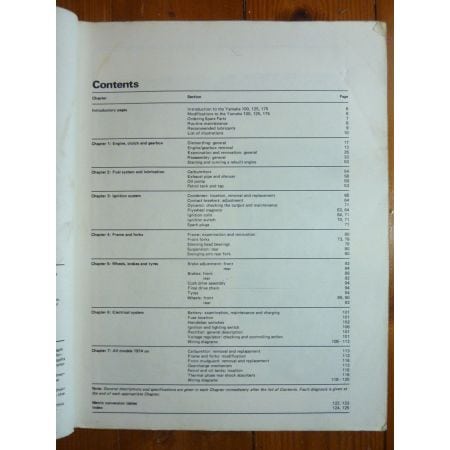 Trails Revue Technique Haynes Yamaha