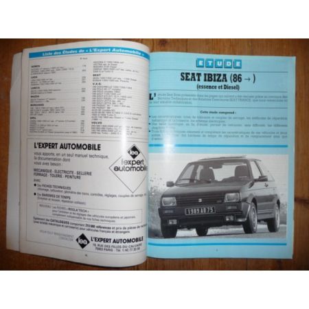 Ibiza 86- Revue Technique Seat