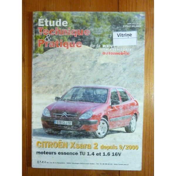 Xsara 2 Ess 00- Revue Technique Citroen