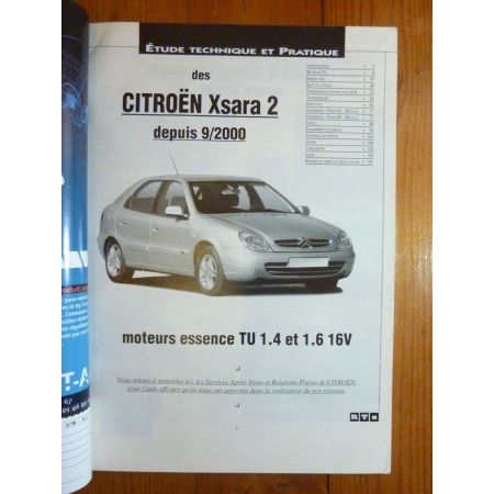 Xsara 2 Ess 00- Revue Technique Citroen