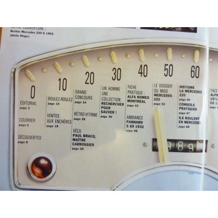 MERCEDES 220 Revue Retro Viseur