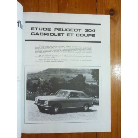 304 Coupé Cab Revue Technique Peugeot