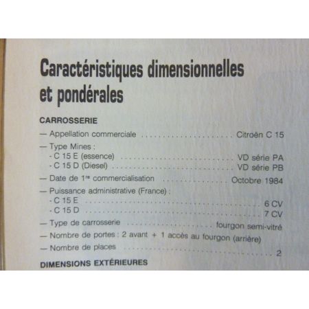 C15 Revue Technique Citroen