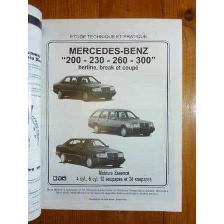 200E 230E 260E 300E Revue Technique Mercedes