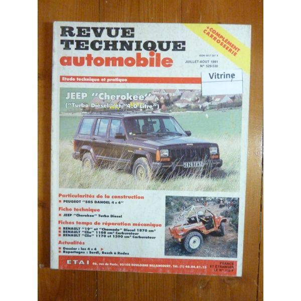 Cherokee Revue Technique Jeep
