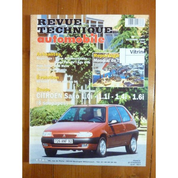 Saxo Revue Technique Citroen