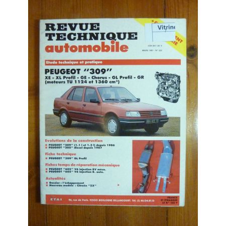 309 Ess TU Revue Technique Peugeot