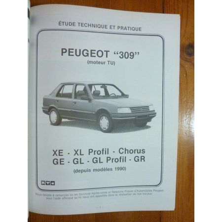 309 Ess TU Revue Technique Peugeot