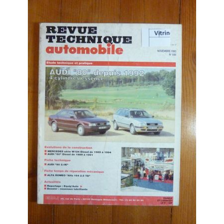 80 92- Revue Technique Audi