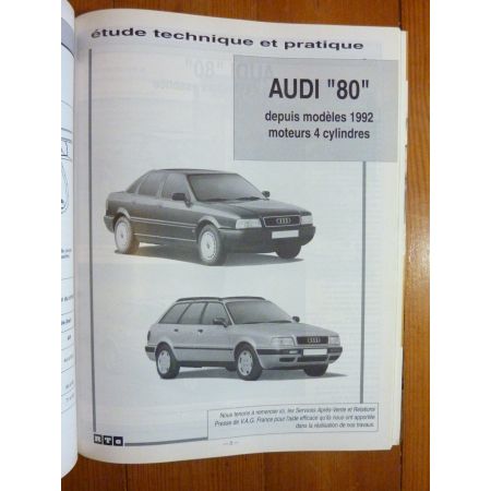 80 92- Revue Technique Audi