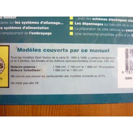 Vectra B Revue Technique Haynes Opel