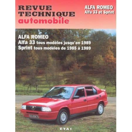 33 85-89 Revue Technique Alfa Romeo