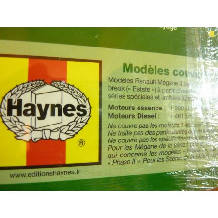 Megane II Revue Technique Haynes Renault