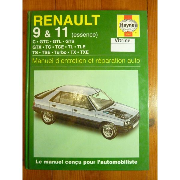 R9 R11 81-88 Revue Technique Haynes Renault