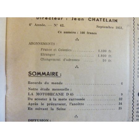 D45 Revue Technique moto Motobecane