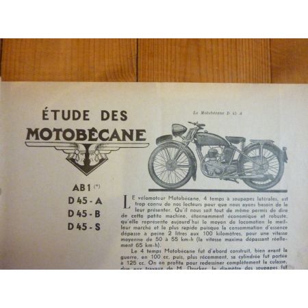 D45 Revue Technique moto Motobecane