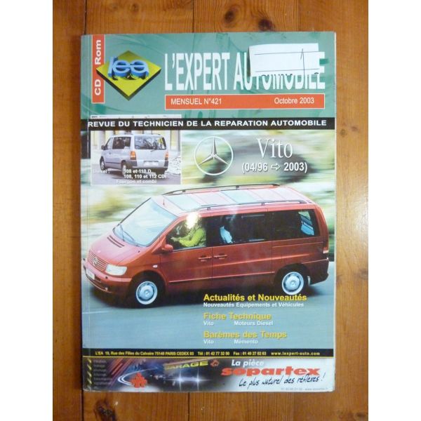 Vito 96-03 Revue Technique Mercedes