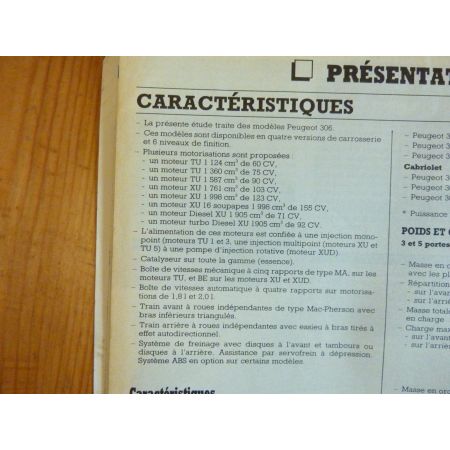 306 Cab Revue Technique Peugeot