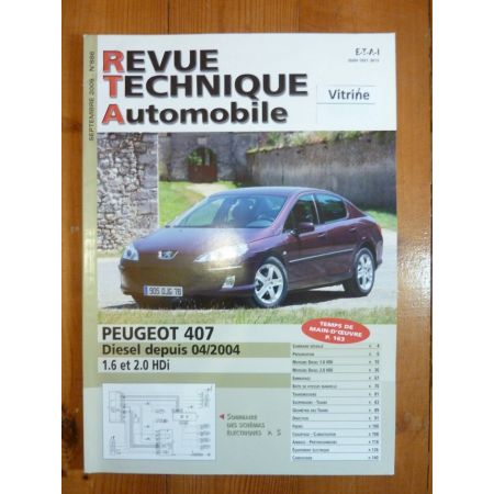 407 Die 04- Revue Technique Peugeot
