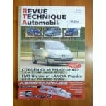 C8 807 Ulysse Phedra Revue Technique Citroen Fiat Peugeot