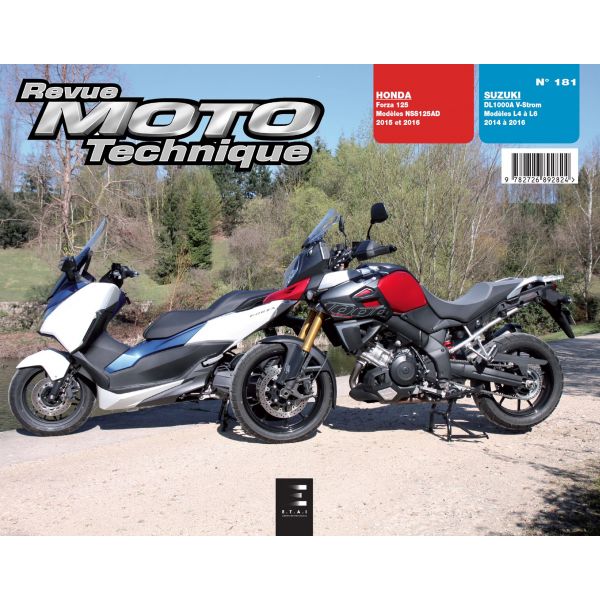 Forza 125 V-Strom Revue Technique SUZUKI HONDA