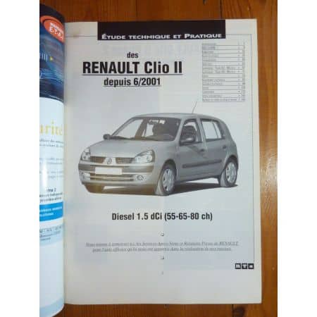 Clio II 01- Revue Technique Renault