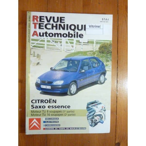 Saxo Ess Revue Technique Citroen