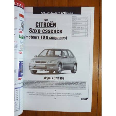 Saxo Ess Revue Technique Citroen