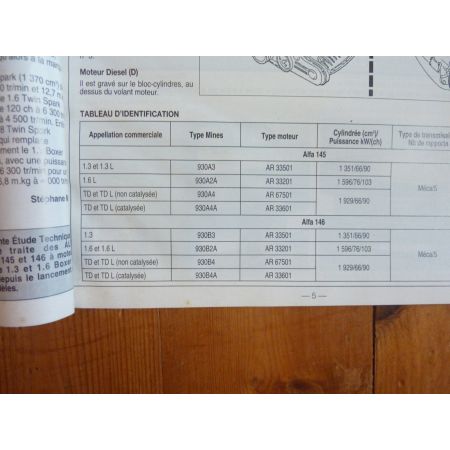 145 146 Revue Technique Alfa Romeo