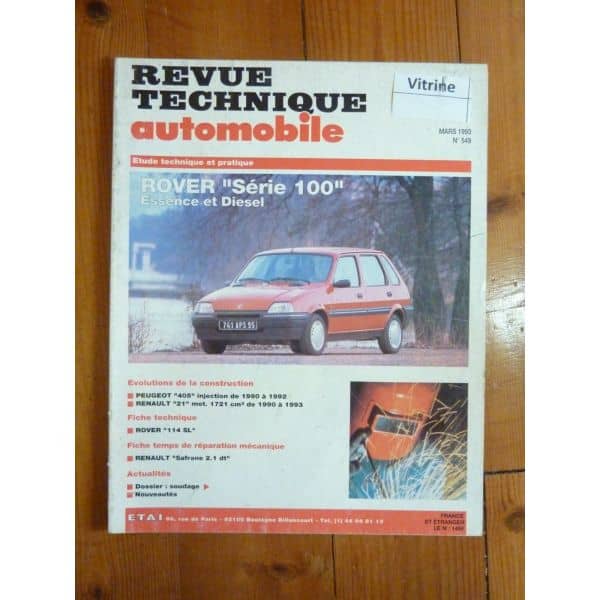 Serie 100 Revue Technique Rover
