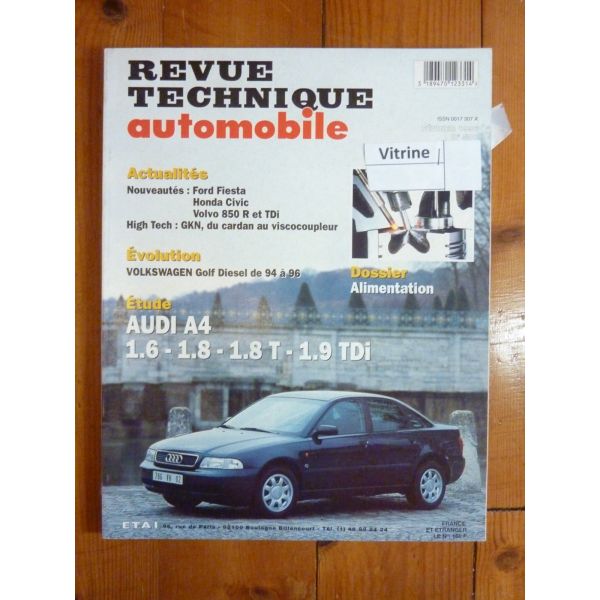 A4 Revue Technique Audi