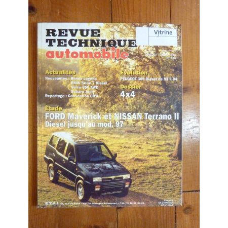 Maverick Terrano II -97 Revue Technique Ford