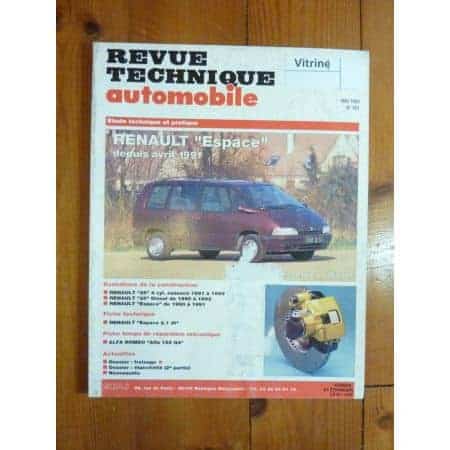 Espace II 91- Revue Technique Renault