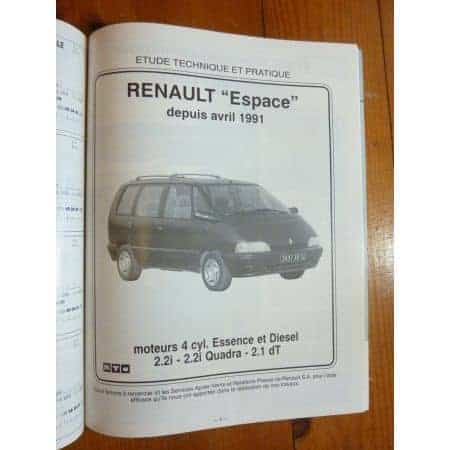 Espace II 91- Revue Technique Renault