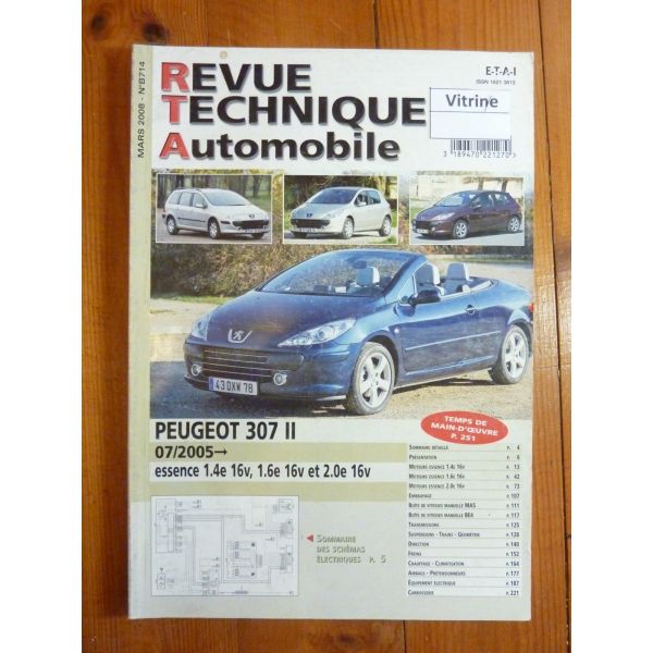 307 II Ess 05- Revue Technique Peugeot