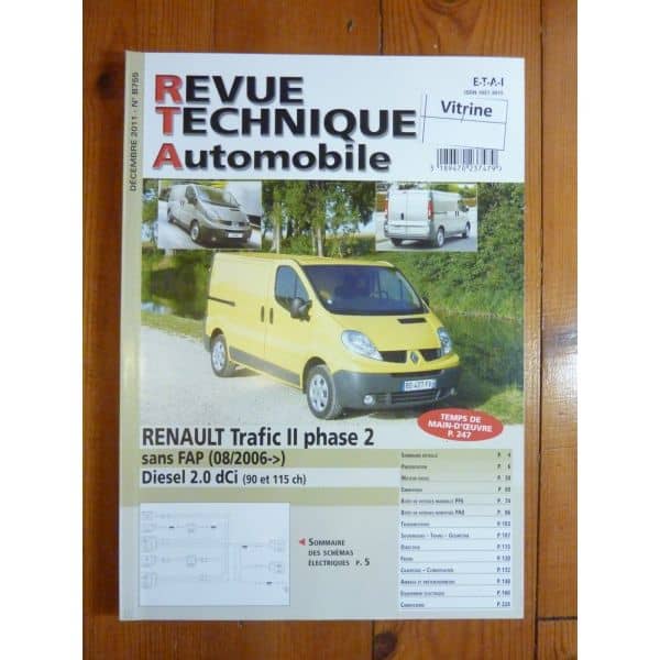 Trafic II 06- Revue Technique Renault
