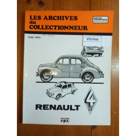 4CV Revue Technique Les Archives Du Collectionneur Renault