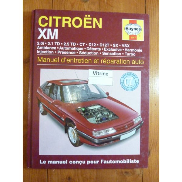 XM  Revue Technique Haynes Citroen