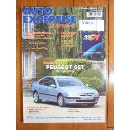 607 Revue Auto Expertise Peugeot