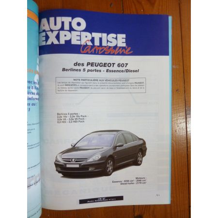 607 Revue Auto Expertise Peugeot