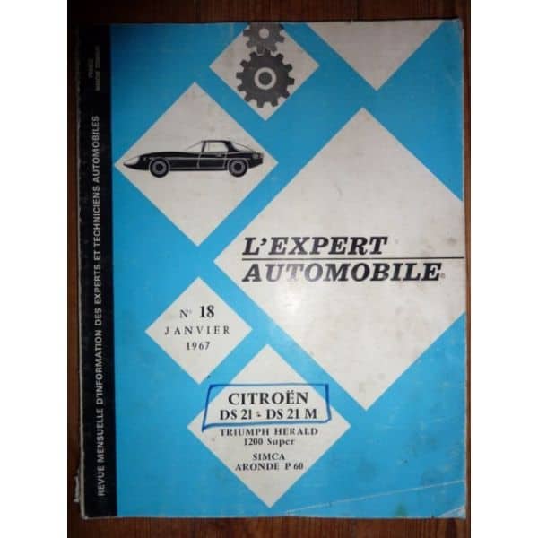 DS21 DS 21 M Revue Technique Citroen