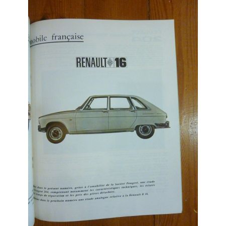 Peugeot 204 - Revue Technique Peugeot