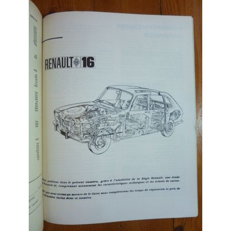 Renault 16 - Revue Technique Peugeot