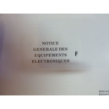 Equip. electroniques - Manuel Utilisateur Renault