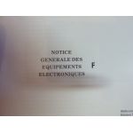 Equip. electroniques - Manuel Utilisateur Renault