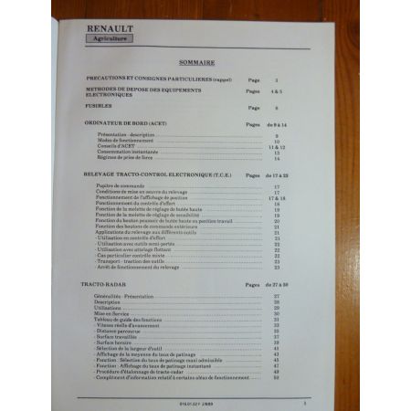 Equip. electroniques - Manuel Utilisateur Renault