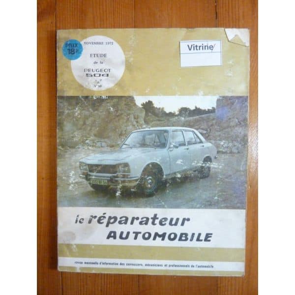 504 Revue Reparateur Automobile